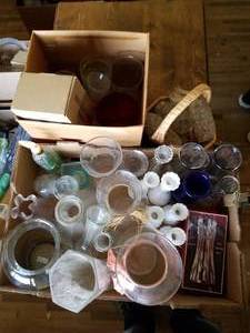 lot 82 image: Large Lot of Flower Vases