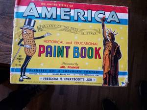 lot 110 image: Planters Paint Book 1949