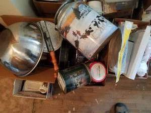 lot 76 image: Lot of Kitchen Items and Tins