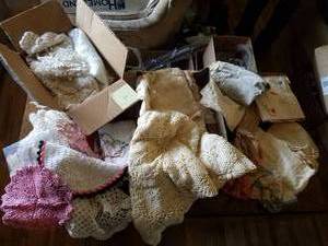 lot 111 image: 2 Boxes of Needlework