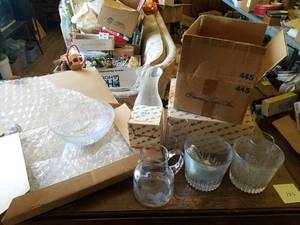 lot 126 image: Princess House Crystal. 445, 805, 845, 108 and Others
