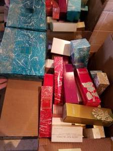 lot 145 image: Box of NOS Mary Kay Products