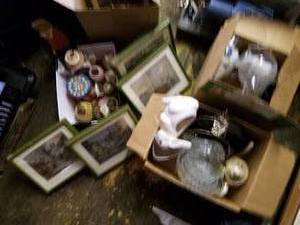 lot 266 image: 4-Boxes of Home Decor