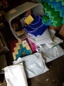 lot 274 image: Selection of Throws and Afghans. Most are Brand New