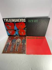 lot 5 image: Four Talking Heads Albums, All albums are in protective sleeve.