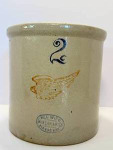 Two Gallon Red Wing Crock.