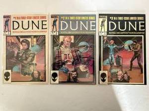 Dune Comic Series. All comic books are bagged and boarded individually.