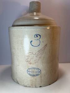 lot 110 image: &nbspThree Gallon Red Wing Jug. With Large Red Wing logo.