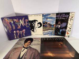 lot 25 image: Six Prince Albums. All albums are in protective sleeve.
