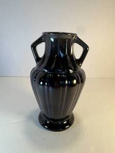 lot 89 image: Dark Red Wing Vase