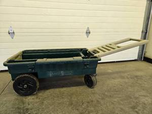 lot 57 image: AMES Planters Wagon Garden Cart