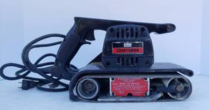 lot 28 image: Working CRAFTSMAN 3 Belt Sander