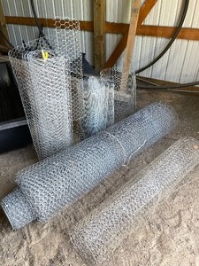 lot 72 image: Large Quantity of Unused Chicken Wire