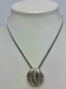 lot 45 image: Very Nice New wTags Sterling Silver EFFY Pendant Necklace