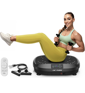 lot 106 image: Brand New FlyBird Vibration Plate Exercise Machine For Fitness and Recovery $99.99 Retail