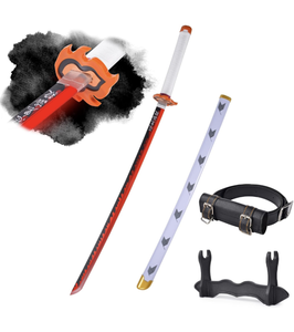 lot 113 image: Brand New Light Up Rengoku Sword Replica with Rechargeable Battery 30 Inch LED Katana