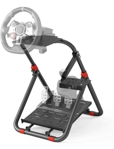 lot 173 image: Brand New Diwangus Racing Wheel Stand Foldable Racing Simulator Cockpit for Logitech $99.99 Retail