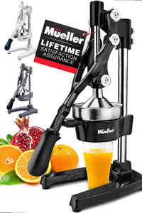 lot 176 image: Brand New Mueller Professional Series Manual Citrus Juicer $84.99 Retail