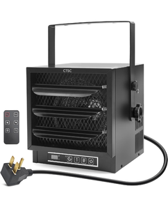 lot 189 image: Brand New Electric Garage Heater 4800W 240V30Amps Plug Fan Forced Thermostat Control $139.99