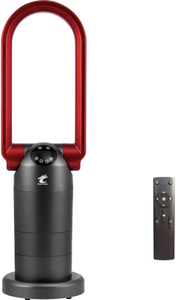 lot 196 image: Brand New Ocean Loong 1500W Bladeless Tower Fan & Space Heater Combo with Remote Control $124.90 Retail