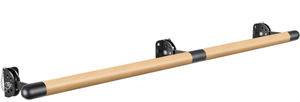 lot 203 image: Brand New Kipika One Wall Mounted Ballet Barre System 3ft Freestanding for Home Workout  $56.99 Retail