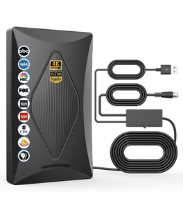lot 206 image: Brand New Oheotoo TV Antenna for Smart TV Long Range with Amplifier Signal Boost 360 Reception 4K 1080p HD All SmartOld Tvs $48.39 Retail