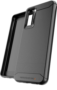 lot 205 image: Brand New Gear4 ZAGG Havana Case for Samsung Galaxy A32 5G - Lightweight, Stylish case with top, Bottom and Corner Protection with D3O - Black