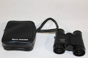 lot B-11 image: Vintage Sports Illustrated 4x30 Binoculars with Case