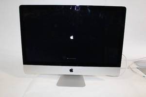lot A-38 image: Apple iMac All-In-One Desktop Computer - Silver