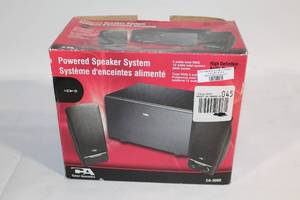 lot 88 image: Cyber Acoustics 2.1 Powered Speaker System CA-3000