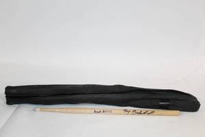 lot 89 image: Autographed Drumstick by Arch Allies and Signature by Bobbi