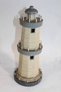 lot 106 image: Heritage Mint Wooden Lighthouse Model
