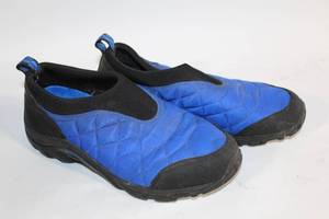 lot 111 image: Merrell Quilted Blue Slip-On Shoes - Mens Size 10