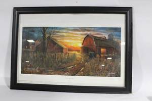 lot 124 image: Days Gone By Framed Art Print by Jim Hansel with Black Frame