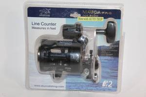 lot 132 image: Okuma Magda Pro MA-20DX Line Counter Fishing Reel