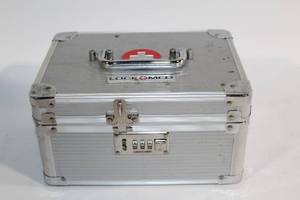 lot 151 image: LockMed Metal Security Case with Combination Lock