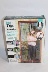 lot 158 image: Total Vision Butterfly Instant Mesh Guard 40 W x 82.5 H