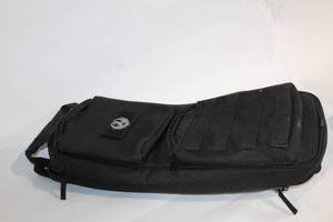 lot 160 image: Black Tactical Backpack with Multiple Pockets