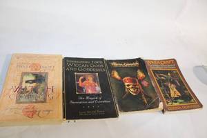 lot 182 image: Collection of 4 Books on Witchcraft and Wicca