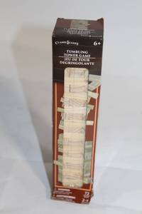 lot 190 image: Classic Tumbling Tower Game for Ages 6 and Up