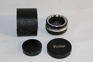 lot 223 image: Vivitar Automatic Tele Converter with Leather Case
