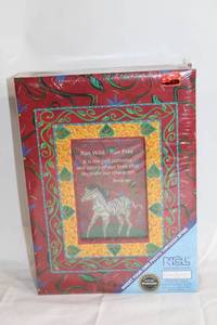 lot 266 image: Sealed Decorative Photo Storage Box with Zebra Design