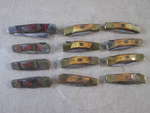 lot 54 image: (BSB) 12 Assorted Folding Knives...