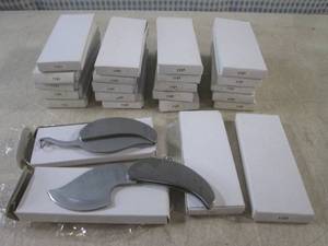 lot 64 image: (EC1) 24 New In Box Folding Stainle...