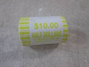 lot 80 image: (CNTR) Unopened Fed Roll Kennedy Ha...