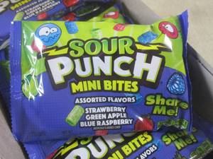 lot 93 image: (B-1) 12 Bags of Sour Punch Assorte...
