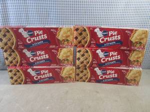 lot 95 image: (FRZ) 6 Frozen 2 Crust Boxes Pillsb...