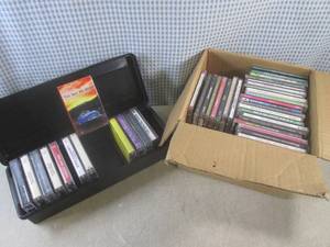 lot 132 image: (EC1) Assorted CDs and Cassettes...