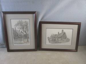 lot 134 image: (C-2) 2 Signed Framed Anthony John ...