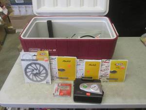lot 136 image: (EW7) Assortment of New Bicycle Par...